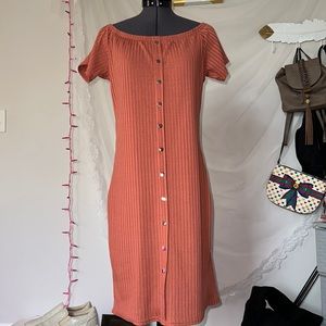 Off the shoulders dress